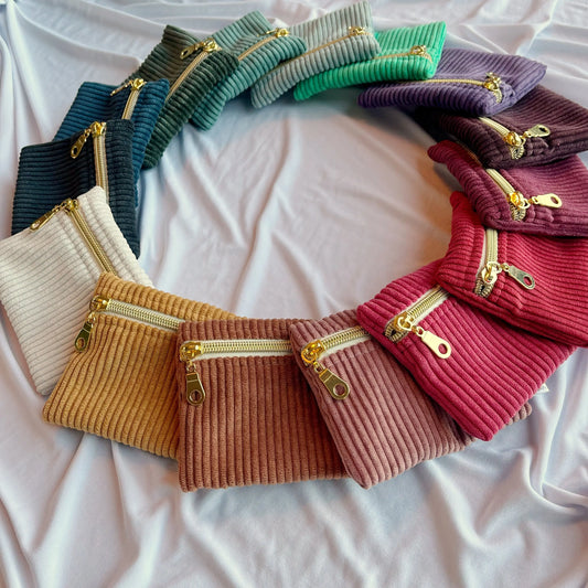 colorama porte monnaies velours