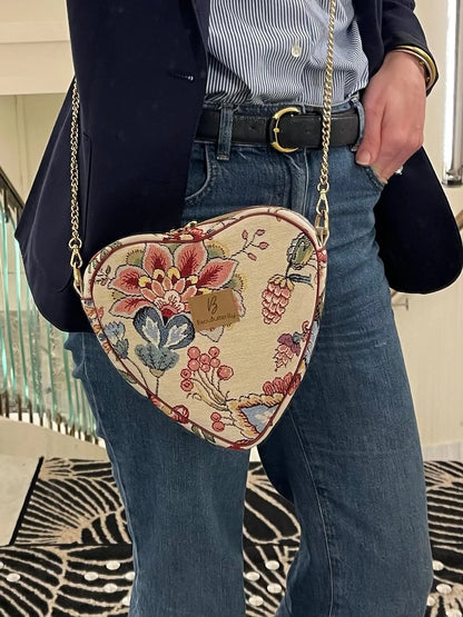Sac bandoulière Coeur “Liebling” Chantal BisouButterfly