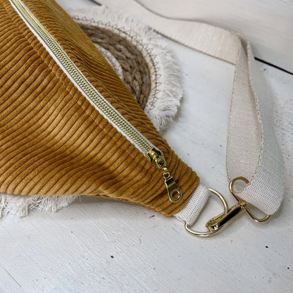 sacoche femme velours safran