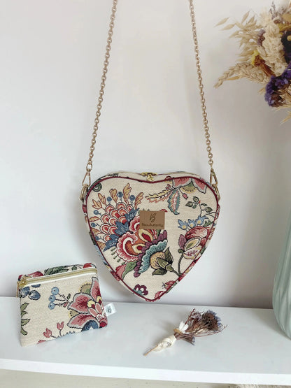 Sac bandoulière Coeur “Liebling” Chantal BisouButterfly